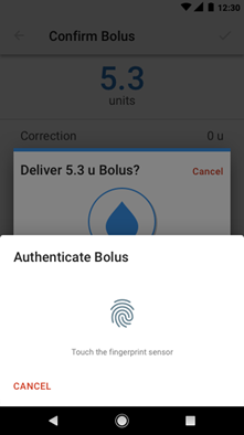 fingerprint_authentication_on_smartphone_for_bolus_delivery.png